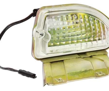 Redline Restomotive® 1970 Ford  Mustang (Except Shelby) Right Hand Parking Lamp Assembly with Clear Lens