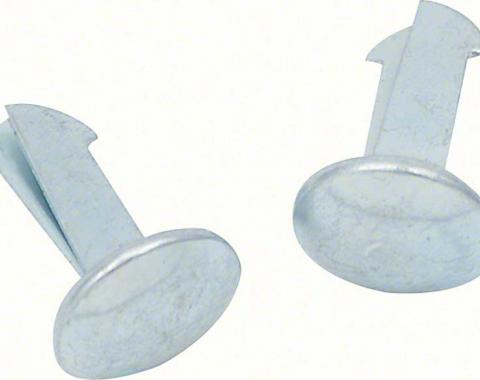 Redline Restomotive® 1965-1981 GM Car Seat Side Bracket Cover Fasteners