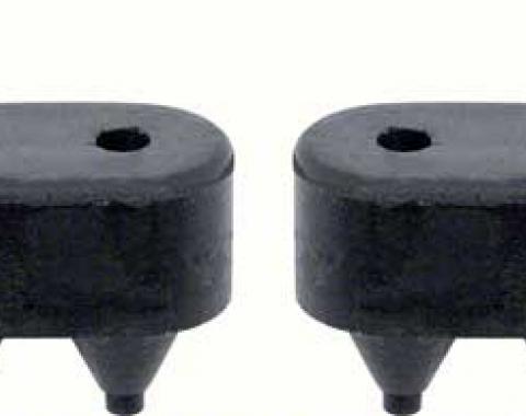 Redline Restomotive® 1968-1979 Chevy II / Nova 4 Piece Outer Door Bumpers