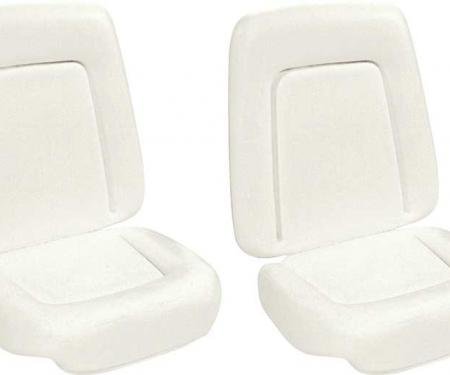 Redline Restomotive® 1967-1968 Chevrolet Camaro with Standard Interior Bucket Seat Foam 2 Piece Set