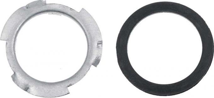 Redline Restomotive® 1962-1976 Dodge / Plymouth A / B / E Body Fuel Tank Sender Lock Ring and Rubber Gasket