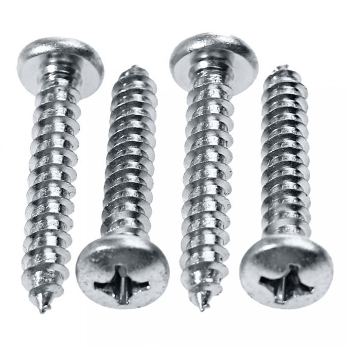 Redline Restomotive® Phillips Pan Head Tapping Screw Set, 18-8, # 8 X 5/8" L, 4-Pieces