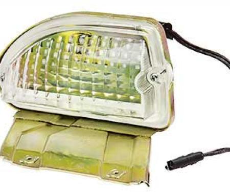 Redline Restomotive® 1970 Ford  Mustang (Except Shelby) Left Hand Parking Lamp Assembly with Clear Lens