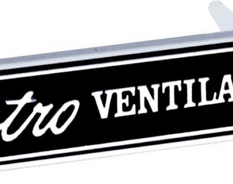 Redline Restomotive® Camaro/Firebird/Impala 69-70 Astro Ventilation Emblem LG-00-2388