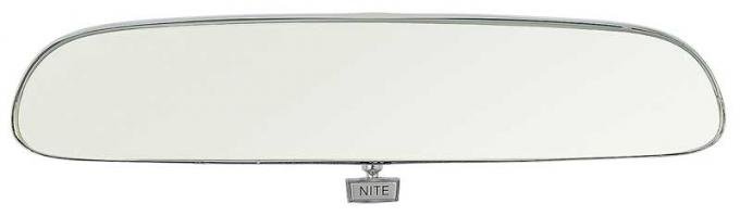 Redline Restomotive® Mustang 66 (Twist Button) Inside Mirror Chrome-Day/Night LG-10-098