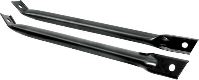 Redline Restomotive® Camaro 70-81 Ft. Fender Brace - 1 Pair (Fender to Rad. Support Reinf. Bars, w/Bolts) LG-00-2095-A