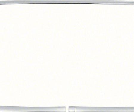 Redline Restomotive® 1967-1969 Camaro / Firebird Coupe 5 Piece Rear Window Moulding Set