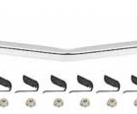 Redline Restomotive® Mustang 69 exc.shelby (Narrow Moulding) Grille Lower Center Moulding LG-10-780