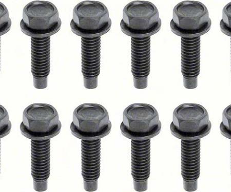 Redline Restomotive® 1968-1981 Camaro / Firebird / Nova 16 Piece Lower Door Hinge Bolt Set