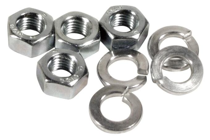 Redline Restomotive® 1960-1973 Chevrolet Corvette 8 Piece Fan to Clutch Nut & Washer Set
