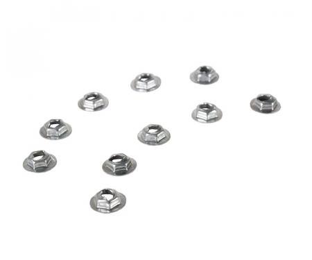 Redline Restomotive® 10 Piece Thread Cutting Nut for 1/4" Stud